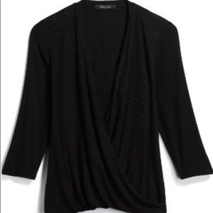 Laila Jayde Dorsi front drape top